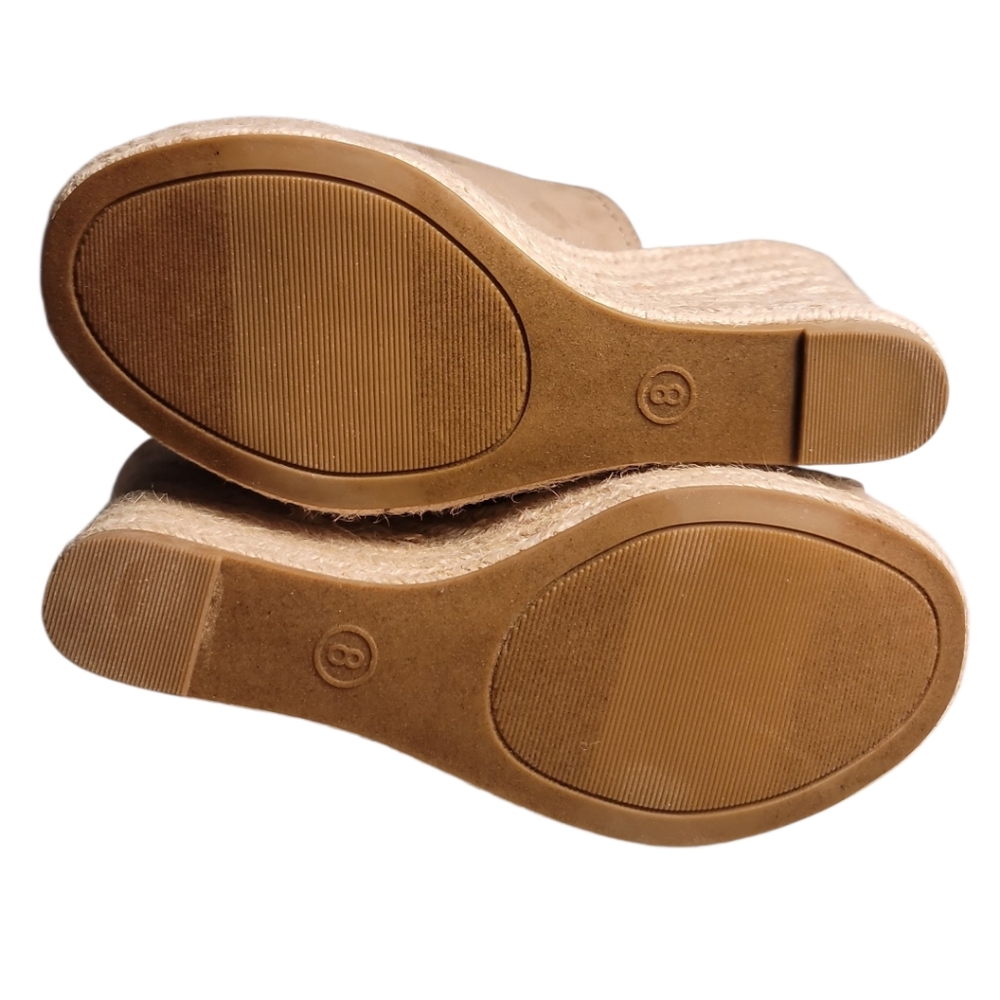 Universal Thread Espadrille Platform Wedge Taupe … - image 5